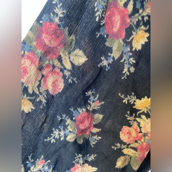 Denim & Supply Ralph Lauren Floral Mini Dress Smocked Size‎ X-Large - Picture 8 of 11